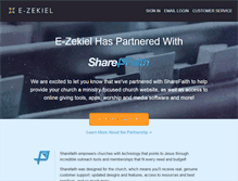 Tablet Screenshot of e-zekiel.com